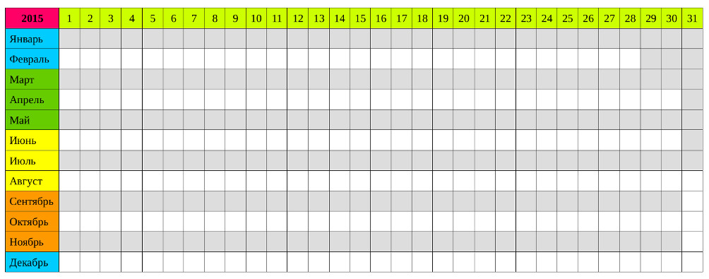 calendar_mesiachnih